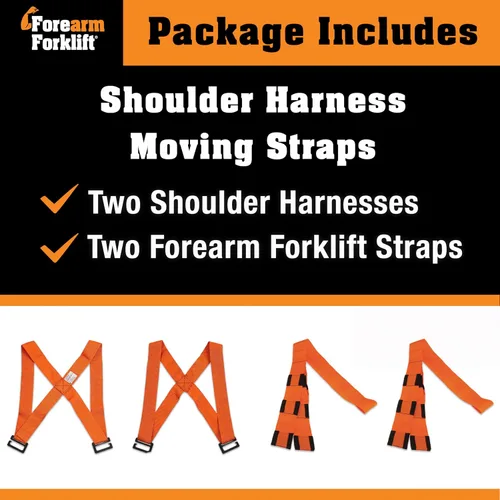 Vista 9 de Forearm Forklift FFMCVP MovXing Arnés de soporte, FFMCVP