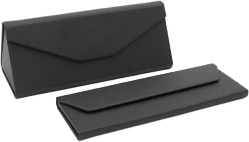 Vista 40 de Real Sic Funda para lentes de sol para hombres y mujeres, soporte magnético plegable para lentes de sol, inspirado en el color sólido