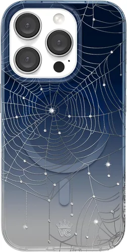 Vista 67 de VELVET CAVIAR Funda compatible con MagSafe para iPhone 15, probada en caídas de 10 pies, estampado de leopardo y amatista morada