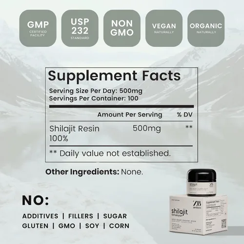 Vista 8 de Resina Shilajit pura del Himalaya – 1.76 oz Shilajit orgánico para hombres y mujeres con ácido fúlvico y más de 85 minerales traza para energía