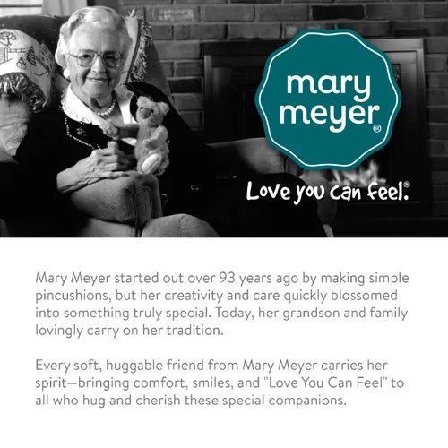 Vista 8 de Mary Meyer Sonajero suave para bebé con anillo de mordedor calmante, 6 pulgadas, perro salchicha bailarín marrón