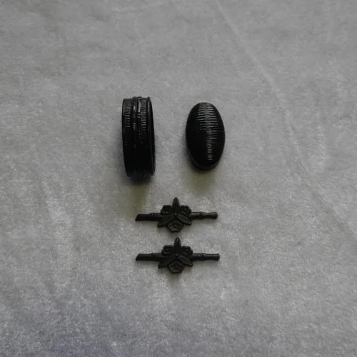 Vista 49 de Espada samurái japonesa KOSHIRAE – Fuchi Kashira Menuki 01-77
