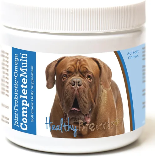 Vista 33 de Healthy Breeds Affenpinscher todo en uno multivitamínico suave masticable 60