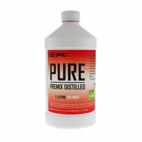 Vista 9 de XSPC Pure Premix - Refrigerante destilado para PC, 1 litro, transparente