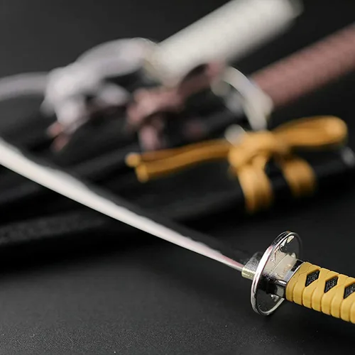 Vista 4 de Mini espada japonesa samurái abrecartas Ninja Productos adecuados para regalo (Hijikata Toshizo) (MT-34I)