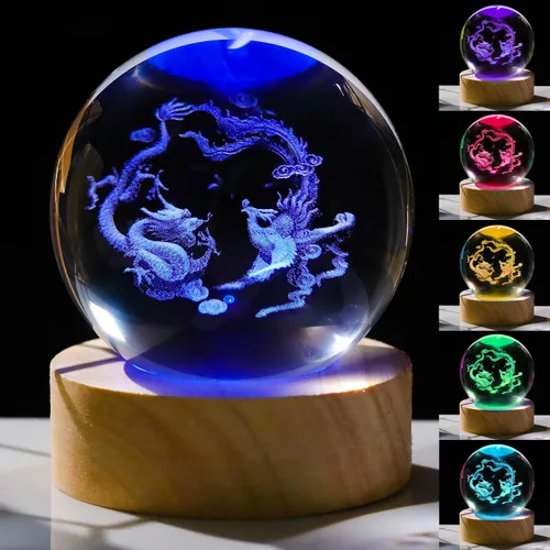 Vista 20 de Regalos de Tortuga Marina 3D para Mujeres, Bola de Cristal de 60mm - Figuras de Tortuga Marina Decoración de Vidrio Animales Figurina Decoración