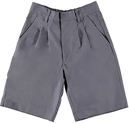Vista 2 de Uniforme corto plisado universal para niños, Gris, 4