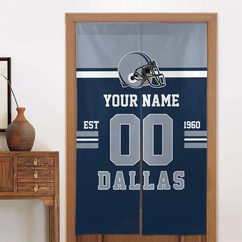 Vista 9 de Cortinas de puerta de Nueva Orleans, panel de cortina personalizado para puerta con número de nombre, cortina japonesa personalizada para New Orleans