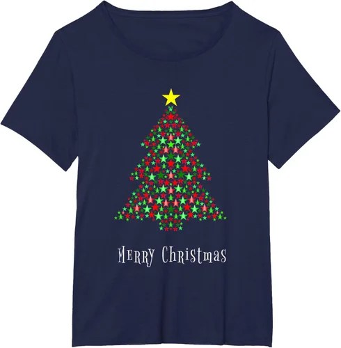 Vista 18 de Celebración del árbol de Navidad - Feliz Navidad - Camiseta de Navidad