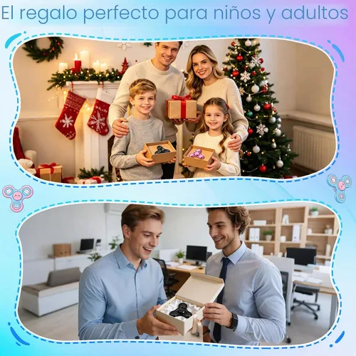 Vista 7 de ATESSON Juguete giratorio para la ansiedad, ultra duradero, de acero inoxidable, de alta velocidad, 3-5 minutos, latón de precisión, de metal