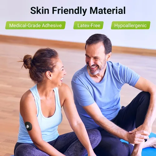 Vista 7 de Parches CGM para sensor Medtronic Guardian 4, 20 unidades impermeables Guardian 4 sobre parches con cubierta rígida reutilizable personalizada