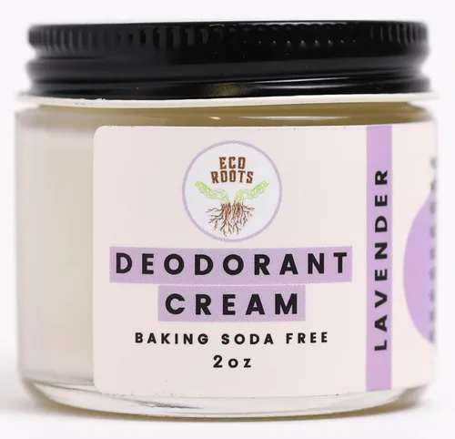 Vista 9 de ECO ROOTS Desodorante natural para mujeres y hombres Crema desodorante orgánica sin aluminio Desodorante saludable sin bicarbonato