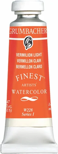 Vista 8 de Grumbacher Pintura de acuarela Finest, 0.5 fl oz/0.47 oz, carmesí lizarina