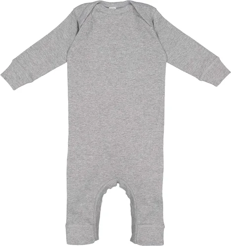 Vista 9 de RABBIT SKINS Body de manga larga para bebé niño y niña recién nacido 0-3 a 24 meses Negro
