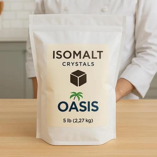 Vista 4 de Oasis Supply, Sustituto de azúcar isomalt (granular) – Sustituto de azúcar para hornear, 1 libra – Isomalt listo para usar – transparente