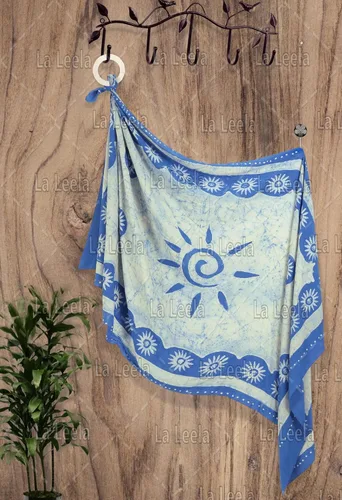 Vista 6 de LA LEELA Sarong Bath Hawaiian Pareo Wraps para hombre