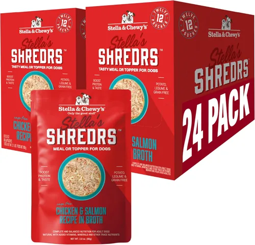 Vista 14 de Stella & Chewy's Tiras de Carne de Res Alimentada con Pasto y Pollo - Bolsas de Comida Premium para Perros - Perfectas Para Comedores Exigentes