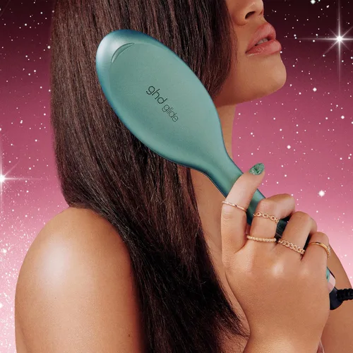 Vista 3 de ghd Set de regalo de cepillo caliente suavizante en jade seductor