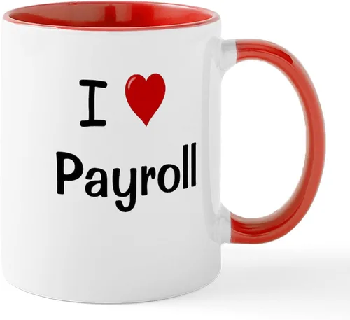 Vista 36 de CafePress Coffee Then Payroll Mugs - Taza de café de cerámica (11 oz)
