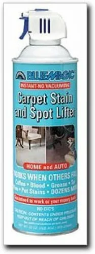 Vista 2 de Blue Magic 900 quitamanchas y suciedades para tapetes - lata de aerosol de 22 oz