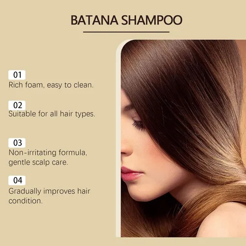 Vista 5 de Batana Oil Hair Shampoo and Romero 8.0 fl oz/8.35fl.oz - promueve el crecimiento del cabello, hidrata, hidrata el cuidado del cabello para mujeres