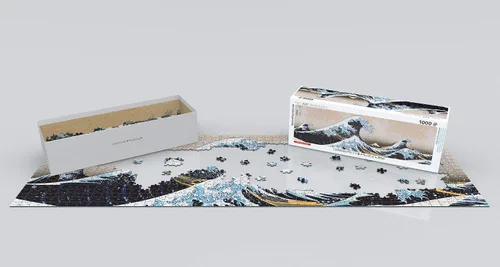 Vista 3 de Gran Ola de Kanagawa (Expansión sobre las obras, de Katsushika Hokusai)