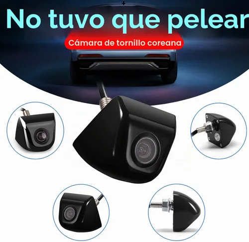 Vista 6 de jeseny Paquete de 1 cámara de respaldo HD para automóvil, IP69, impermeable, visión nocturna, retrovisor, retrovisor, retrovisor, 170°, ajustable