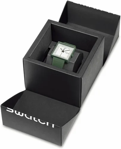 Vista 6 de Swatch What If Green Men's Watch SO34G700
