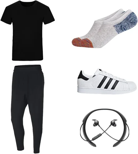 Vista 6 de JOYNÉE Paquete de 6 calcetines casuales de algodón antideslizantes con silicona para hombre