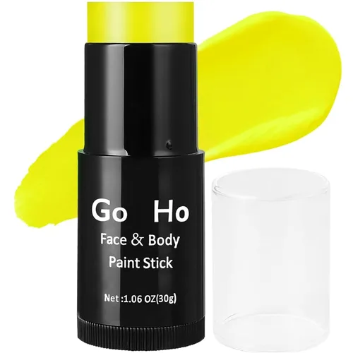 Vista 20 de Go Ho Barra de Pintura Facial Verde Amazon Mezclable en Crema (1.06 Oz), Pintura Corporal Verde Amazon de Cobertura Completa para Adultos y Niños