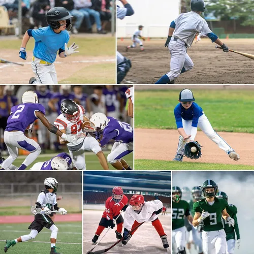 Vista 6 de Youper Youth Boxer Brief wSoft Athletic Cup, Boys Underwear with Baseball Cup
