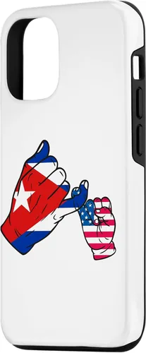 Vista 2 de iPhone 15 Funda familiar Cuba USA para padres e hijos