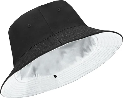 Vista 11 de Sombrero de pescador de algodón XXL de gran tamaño, unisex, reversible, de moda, sombrero de pesca de doble cara, sombrero de sol de verano