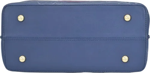 Vista 8 de Anuschka Bolso mediano de cuero genuino pintado a mano original para mujer