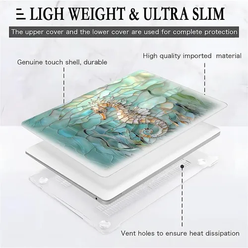 Vista 50 de Funda para computadora MacBook Pro de 13 pulgadas, modelo A1425/A1502, modelo A1425/A1502, diseño de primera calidad, funda rígida para laptop 3D 3D