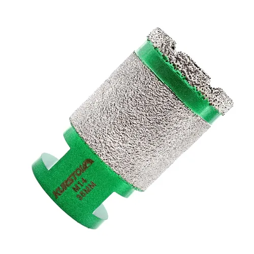 Vista 16 de Broca de núcleo de diamante – Broca de diamante para fresado de dedo de diámetro de 2 x 58 – 11 pulgadas, rosca para agrandar, dar forma a bisel