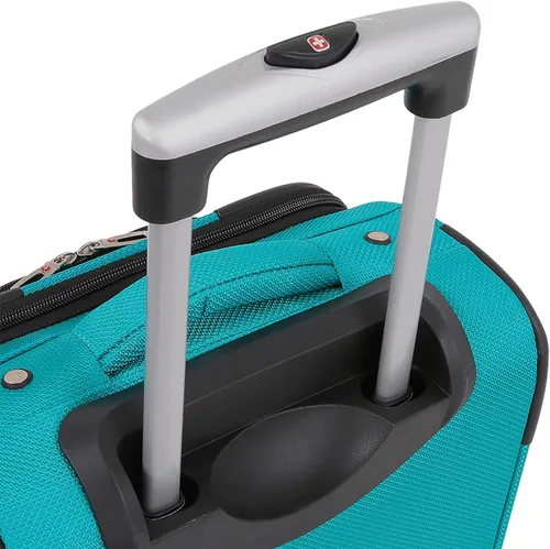 Vista 37 de SwissGear - Equipaje suave expandible Sion con ruedas, Negro