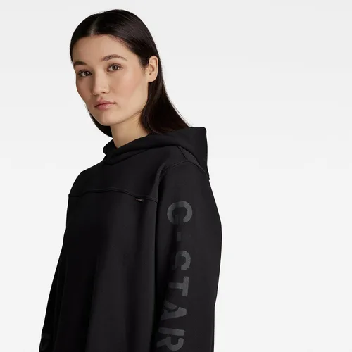 Vista 6 de G-STAR RAW womens Graphic Loose Fit Hooded Sweatshirt Dress