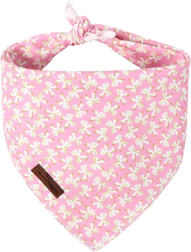 Vista 14 de MR. CHUBBYFACE Pañuelos azules con rayas para perros, reversibles, baberos triangulares, bufanda, accesorios para perros, gatos, mascotas