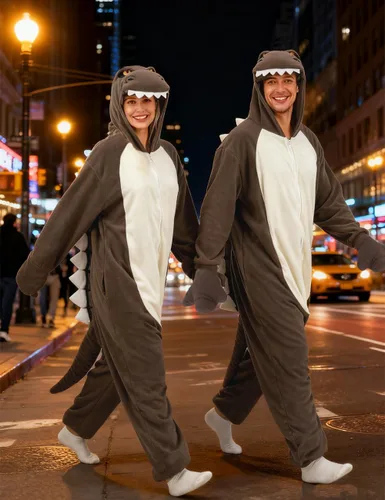 Vista 2 de vavalad Adult Costume Onesie Pajamas Cosplay Funny Halloween Christmas Women men