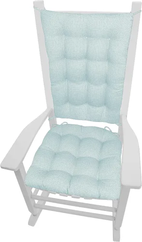 Vista 28 de Barnett Home Decor Madrid Cojines Naturales para Mecedora - Almohadilla de Asiento de Mecedora Rellena de Espuma de Látex 16.5 x 18 pulgadas y Cojín
