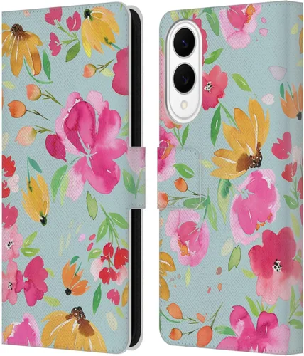 Vista 91 de Head Case Designs Officially Licensed Ninola Butterfly Nature Spring Floral Leather Wallet Case Compatible with Samsung Galaxy A07 4G