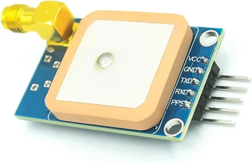 Vista 2 de HiLetgo Módulo de posicionamiento por satélite NEO-7M GPS para Arduino STM32 C51 reemplaza la fuente de alimentación NEO-6M 3.3V/5V