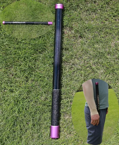 Vista 6 de Tenkara Rod de fibra de carbono telescópica caña de pescar portátil ultraligera caña de pescar Tenkara plegable Bass Crappie Kit completo caña
