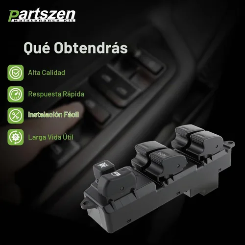 Vista 3 de Control de interruptor de ventana + juego de biseles para Toyota Camry 2002-2006 Corolla Matrix 2003-2008 Sienna 2004-2009 Tacoma 2005-2007 Scion