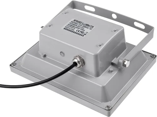 Vista 5 de Iluminador infrarrojo 20 unids matriz IR LED IR iluminador visión nocturna gran angular largo alcance al aire libre impermeable para cámara de Blanco