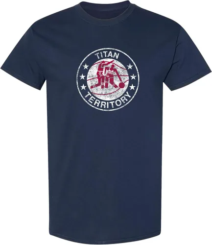 Vista 9 de Underground Printing Camiseta de círculo envejecido Air Force Academy Falcons Royal