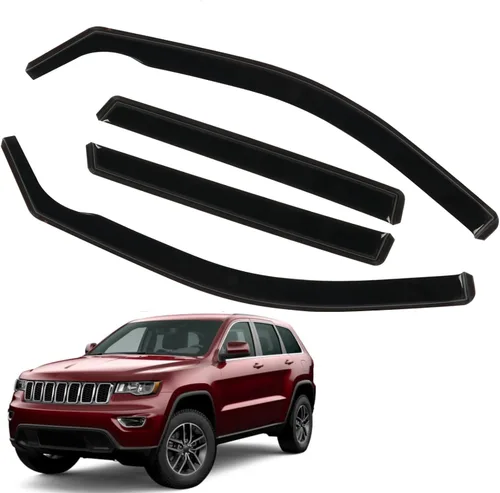 Vista 17 de Protector de lluvia apto para GMC Terrain 2010-2017, deflector de visera de ventana lateral de montaje exterior, protector de sombra de ventilación