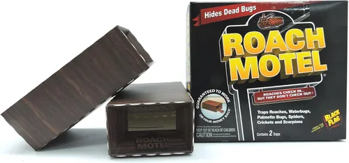 Vista 10 de Black Flag Trampas Roach Motel, 2 unidades, 1 paquete
