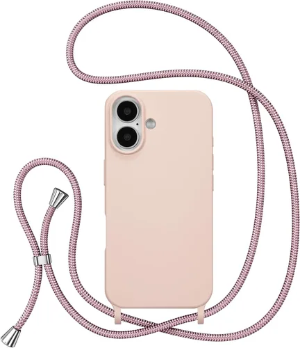 Vista 57 de ZTOFERA Funda para iPhone Air con correa, funda cruzada para teléfono con cordón ajustable para el cuello en los hombros, silicona suave a prueba